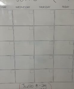 Large Dry Erase Wall Calendar - Not Folded 36” x 48” Undated Erasable Monthly Calendar - Reusable Wall Calendar For Home And Office Planner 27 61kJyU0HlBL