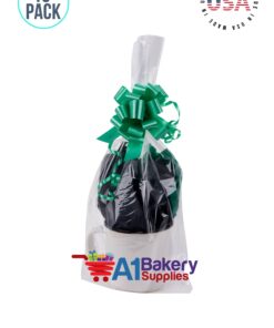 A1 Bakery Supplies 10 Pack BOPP Clear Cello Cellophane Bags Gift Basket Package Flat Gift Bags BOPP Bags (Flat, 9 x 20) 9x20 Inch (Pack of 10) 22 61kKFq4uIYL