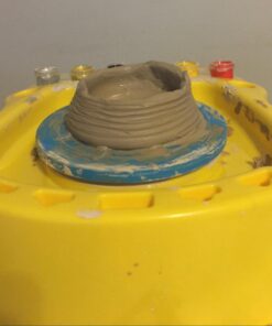 Faber-Castell Pottery Studio - Kids Pottery Wheel Kit for Ages 8+, Complete Pottery Wheel and Painting Kit for Beginners, 3 lbs of Sculpting Clay and Tools 32 61kNreYQrVL