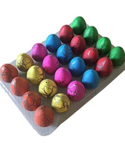 Jofan 24 PCS Dinosaur Eggs That Hatch Growing Easter Eggs with Mini Dinosaur Toys Inside for Kids Boys Girls Easter Basket Stuffers Gifts Fillers Party Favors Supplies 31 61kObwCjA1L