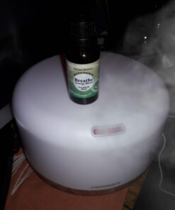 Natural Riches Breathe Essential Oil Blend Breathe Easy with Peppermint Eucalyptus Tea Tree Lemon Cardamom Pine Needle Essential Oils - 30 ml 1 Fl Oz (Pack of 1) 27 61kOvRqCCML