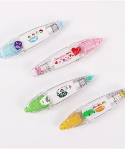 Lucky Fitness 2pcs Korea Stationery Cute Novelty Decorative Correction Tape Correction Fluid School & Office Supply 16 61kPZz sqZL