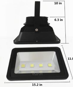LED floodlight outdoor waterproof 200W LED flood lighting equivalent to 1000W halogen bulb, super bright 6000k white Stadium Lights, 50,000 hours life span for outdoor garden, garage, yard, street 200W daylight white 17 61kQiKuXnL