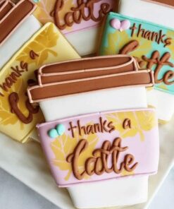 Alternative view of Latte Coffee Cup Cookie Cutter, 3.75" Made in USA by Ann Clark