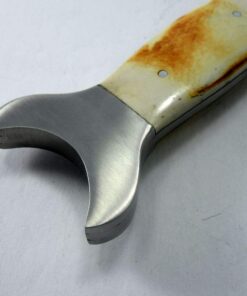 Szco Supplies 10" Bone Handle Moon Crescent Fantasy Knife With Sheath, white (203214) 14 61kS93RsqHL