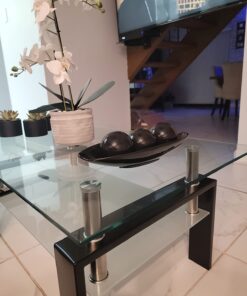 Hosley Decorative Bowl and Orb Set. Ideal Gift for Weddings Special Occasions and for Decorative Centerpiece in Your Living Dining Room (Black) Black 40 61kUgOQ78IL