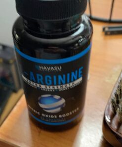 Extra Strength L Arginine - 1200mg Nitric Oxide Supplement for Muscle Growth, Vascularity & Energy - Powerful NO Booster with L-Citrulline & Essential Amino Acids to Train Longer & Harder 60 Count (Pack of 1) 31 61kVDs4BbL