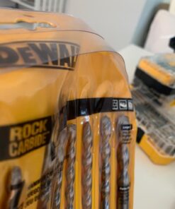 DEWALT Masonry Drill Bit Set, Percussion, Concrete & Block, 7-Piece (DW5207) 26 61kVEIrFabL 2