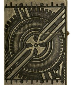 Zippo Skull Lighters Antique Brass 32 61kWi46QNL