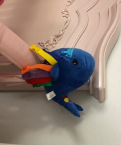 Buckle Toys - Blu Whale - Develop Motor Skills and Problem Solving - Counting and Color Recognition - Sensory Toddler Travel Toy 27 61kY02R1n L