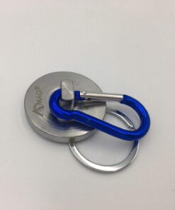 Super-Strong Neodymium Magnet Holds 35 Lbs! Carabiner Snap Hook & Split Ring Pack of 1 14 61kY6RFsOPL