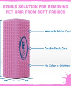 Alternative view of Car Pet Hair Remover - Remove Dog, Cat, Horse & Pet Hair from Car, 4x4 & RV Interiors & Carpets - Also Ideal for Clothing, Sofas, Soft Furnishings, Carpets, Bedding or Any Fabric - Pink