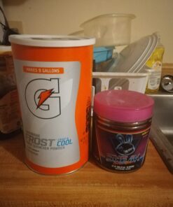 Gatorade Thirst Quencher Powder, Glacier Cherry, 76.5 oz Canister 4.78 Pound (Pack of 1) 46 61kboPx5KYL