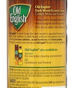 Alternative view of Old English 75144 Scratch Cover For Dark Woods, 8oz Bottle, Wood Polish