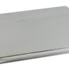 Reston Lloyd Rectangular Burner Cover, Stainless Steel, Set of 2, Stainless Look