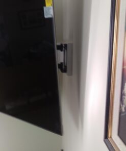 Mount-It! Corner TV Mount | Premium Swivel Full Motion Caddy Corner Wall Bracket for 37-63 inch Flat Panel Screens VESA up to 800x400, 132 lb Capacity, Black 60 61kcwLEgBJL