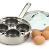 RSVP INTERNATIONAL 4 Egg Poacher Set, 1 Each 20 61ke8MPipL