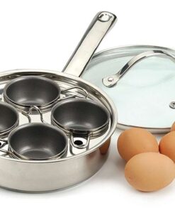RSVP INTERNATIONAL 4 Egg Poacher Set, 1 Each
