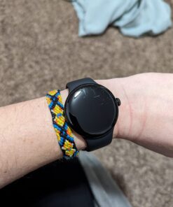 Google Pixel Watch - Android Smartwatch with Fitbit Activity Tracking - Heart Rate Tracking Watch - Matte Black Stainless Steel case with Obsidian Active band - WiFi Matte Black case w/ Obsidian Active band - WiFi 39 61kggMTw6NL