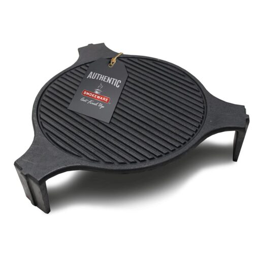 SMOKEWARE Cast Iron Plate Setter - Fits Large Big Green Egg