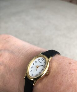 Timex Women's T21912 Cavatina Black/Gold-Tone 52 61kjUc9vxBL