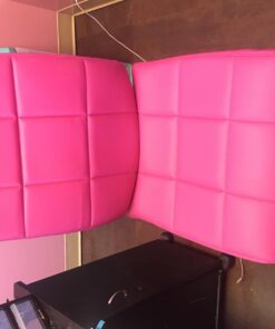 Flash Furniture Clayton Mid-Back Pink Quilted Vinyl Swivel Task Office Chair 41 61kk5CLQZTL