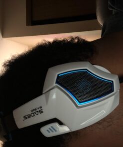 Anivia Computer Headset Headphones, 3.5mm Wired Over Ear Stereo Gaming Headsets with Microphone 39 61kk8Hq4j8L