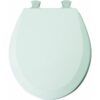 Mayfair 46EC 000 Molded Wood Toilet Seat with Lift-Off Hinges, Round, White 24 61klXbVWCzL