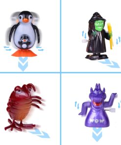 Wind Up Toys, 25pcs Wind-up Animals Flipping Walking Jumping Clockwork Bulk Toys for Kids Chritmas Gift Birthday Party Games Favors Prizes Christmas Goodie Bags Animal wind up toys 20 61kloaYZhNL