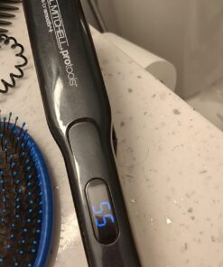 Paul Mitchell Pro Tools Express Ion Smooth+ Ceramic Flat Iron, Adjustable Heat Settings for Smoothing + Straightening 1.25" Black 29 61kodJxnRKL