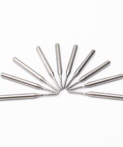 JIUWU 1.5MM Carbide End Milling Cutter,CNC Router Bits, End Mill for PCB Machine Pack of 10 10 61kpEnN6dOL