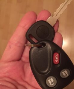 KeylessOption Keyless Entry Remote Control Car Key Fob Replacement for LHJ011 (Pack of 2) black 30 61kq1TlJ7dL 1