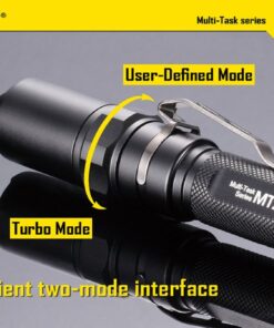 Nitecore MT2A 345 Lumens LED Flashlight w/Bonus Premium Holster - Use 2X AA Batteries 20 61kra3LjV7L