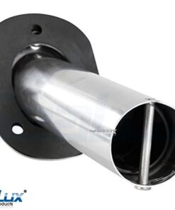 SeaLux Marine 30 Degree Flush Mount Stainless Steel Fishing Rod Holder with Cap and Liner 12 61ksl87IiL