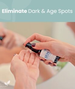 Licorice Extract Skin Brightening Serum by Eva Naturals (1 oz) - Dark Spot Corrector, Serum For Face - Gently Exfoliates For An Even Complexion - With Peptides, CoQ10 and Vitamin E - Face Serum 11 61ktemsauIL