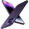 TORRAS OriginFit for iPhone 14 Pro Case Slim Fit, Super Thin Lightweight Hard PC Cover ONLY Compatible with iPhone 14 Pro Phone Case-6.1 Inch, Midnight Purple 1-Midnight Purple iPhone 14 Pro, 6.1''