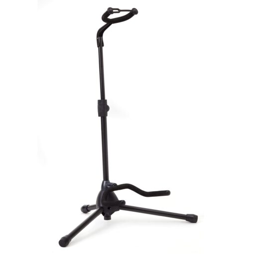 Hola! Music Guitar Stand - Height Adjustable, Collapsible w/Padded Neck & Yoke - Pack of 1 Tripod Tripod - 1 pack