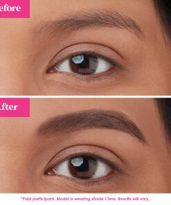 Grande Cosmetics GrandeBROW-FILL Volumizing Brow Gel, Tinted or Clear Eyebrow Mascara, Soft Flexible Hold, Water Resistant 4. Dark 12 61l oLTHRdL