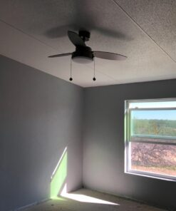 Westinghouse Lighting 7876400 Alloy 42-Inch Gun Metal Indoor Ceiling Fan, Light Kit with Opal Frosted Glass 37 61l zLO44mL