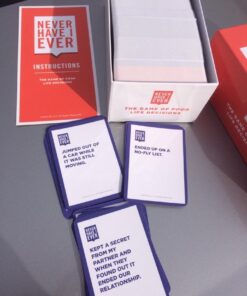 Never Have I Ever Classic Edition Adult Party Game: Hilarious Card Games for Game Nights, Gatherings & More! for 4+ Players, Ages 17+ 49 61l0l2BaldL