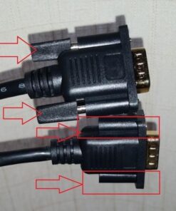 Cable Matters VGA to VGA Cable 10ft with Ferrites (VGA Cord, VGA Monitor Cable, Computer Monitor Cable, VGA Male to Male) 10 Feet 13 61l1Czx74yL