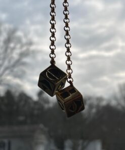 Custom 3d Stuff Antiqued Weathered Metal Han Solo Smuggler's Dice with box 42 61l1xvcuOL
