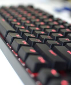 Redragon K552 Mechanical Gaming Keyboard 87 Key Rainbow LED Backlit Wired with Anti-Dust Proof Switches for Windows PC (Black Keyboard, Red Switches) 87 Key Red Switch Black 41 61l3DX8BuTL