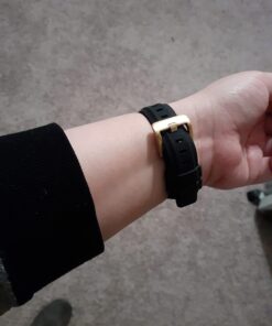 Invicta Women's 0489 Angel Collection Cubic Zirconia-Accented Watch With Black Silicone Band 40 61l4MKYoizL