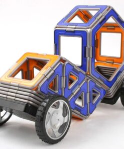 Magformers XL Cruisers Set (32-pieces) Magnetic Building Blocks, Educational Magnetic Tiles Kit , Magnetic Construction STEM Toy Set includes wheels Building Set 16 61l5iODAtZL