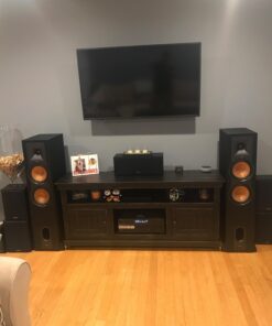 Klipsch R-52C Powerful Detailed Center Channel Home Speaker - Black Single 53 61l7LNBqcXL