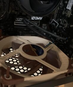 Noctua NF-A12x25 PWM, Premium Quiet Fan, 4-Pin (120mm, Brown) 54 61l8Kxm t6L