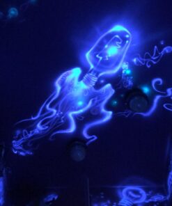 SLEEKLIGHTING 23 Watt T2 Black Light Spiral CFL Light Bulb, UL Approved- Blacklight Bulbs for Parties 120V, E26 Medium Base-Energy Saver (Pack of 4) 29 61l92necFL