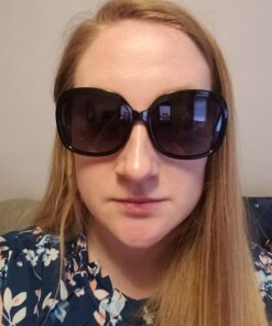 LianSan Oversized Womens Sunglasses Polarized uv Protection Simple Sunglasses LSP301 Polarized Black 32 61lD4lVxBgL