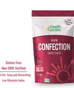Health Garden Birch Xylitol Confection Sweetener - Non GMO - Kosher - Made in the U.S.A. - Keto Friendly (14 oz) 1 9 61lDr7g2eAL